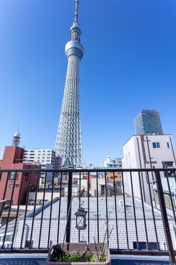 Ferienwohnung 和縁waen Skytree Präfektur Tokio Exterior foto