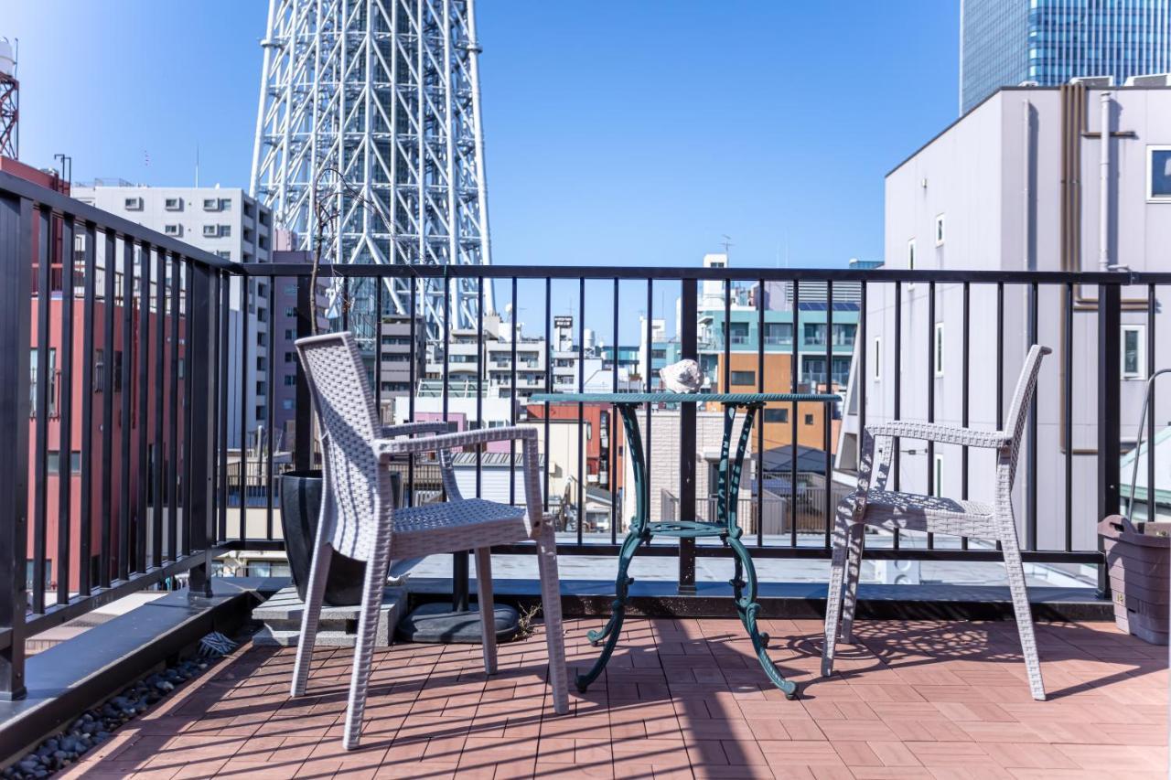 Ferienwohnung 和縁waen Skytree Präfektur Tokio Exterior foto