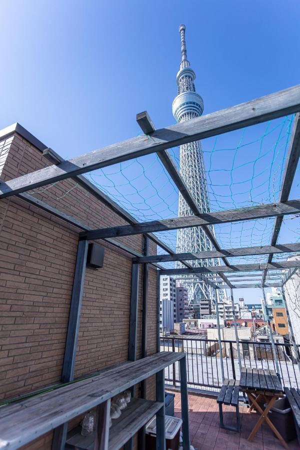 Ferienwohnung 和縁waen Skytree Präfektur Tokio Exterior foto